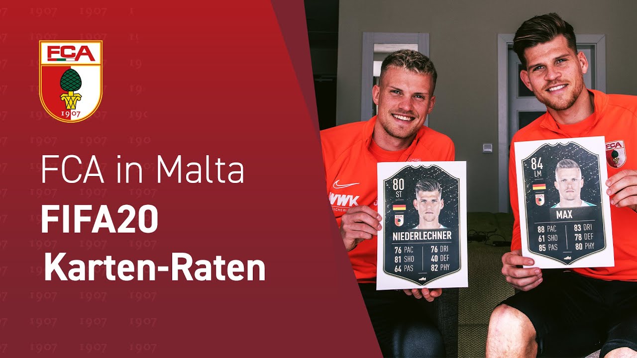 19/20 // FCA in Malta // FIFA-Karten-Raten mit Niederlechner und Max
