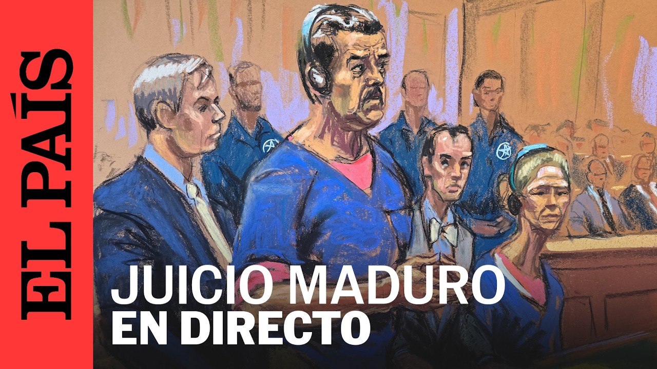 DIRECTO | MADURO regresa a la corte en EE UU acusado de NARCOTERRORISMO | EL PA&Iacute;S