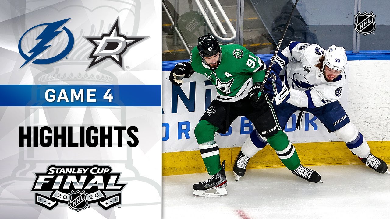 NHL Highlights | Stanley Cup Final, Gm4 Lightning @ Stars - Sept. 25, 2020