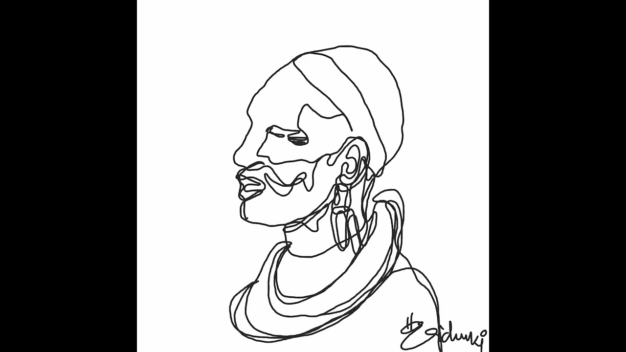 Maasai Lady Art