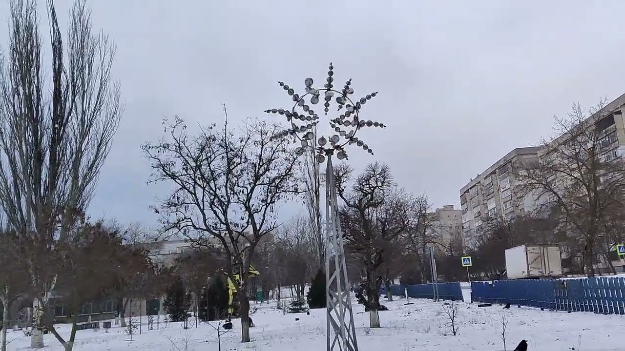 Видео зарисовки Бердянск ул Орджоникидзе 25 января 2026 года