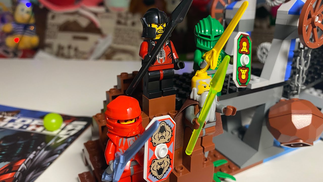 KNIGHTS KINGDOM 8780 CITADEL OF ORLAN (Часть 2) / ОБЗОР НАБОРА / Лего / Lego