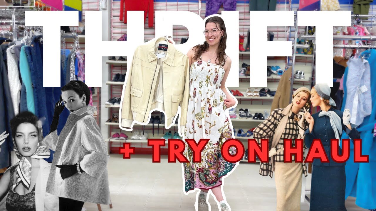 I Went Thrifting For 50s Fashion And Here’s What I Found!