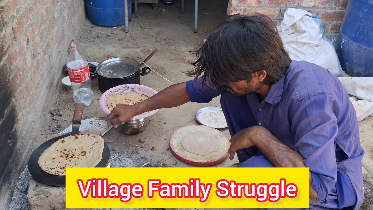 Real Village Life: How Poor Families Cook & Survive in Rural Areas