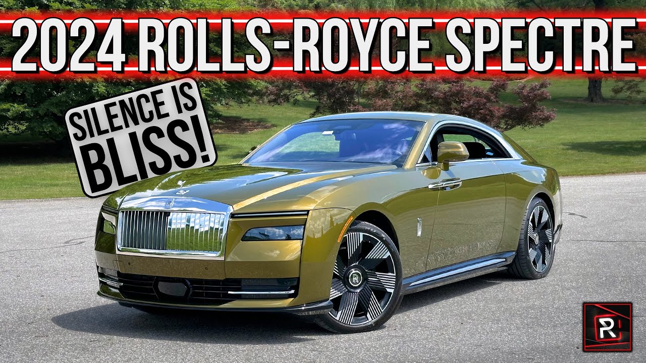 The 2024 Rolls-Royce Spectre Is A Spectacular Ultra Quiet Luxury Coupe With 007 Vibes
