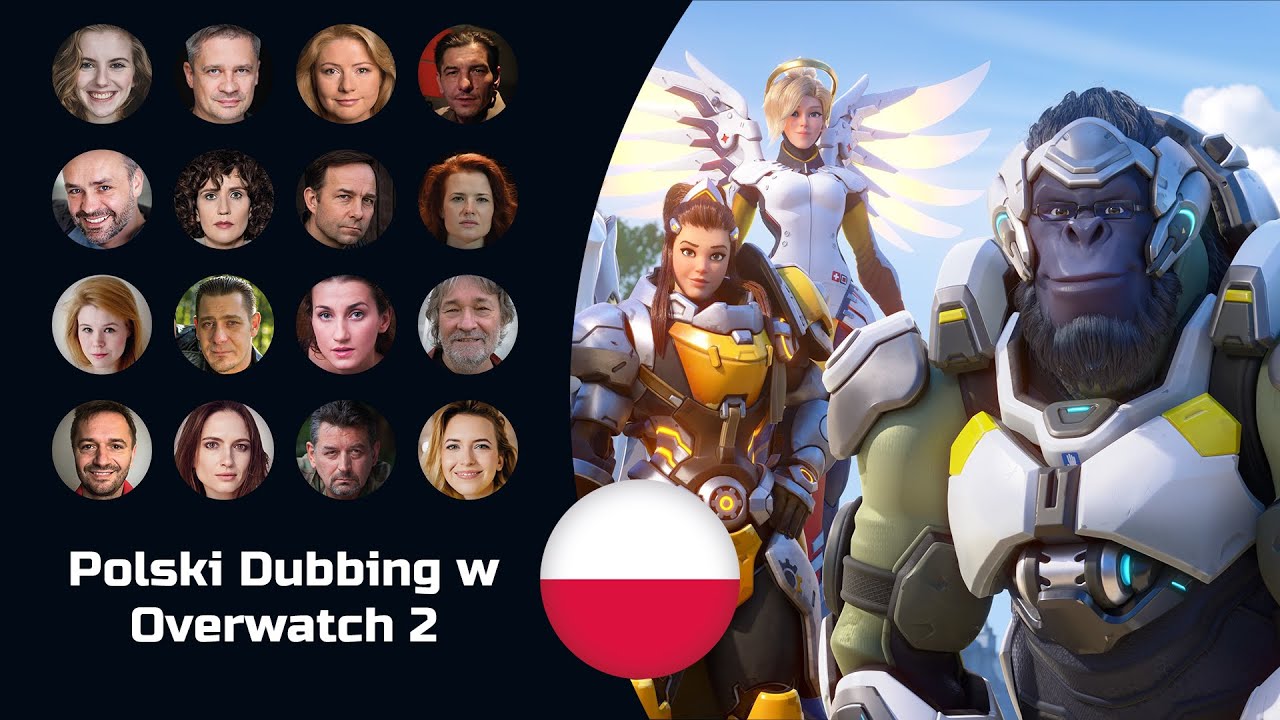 Polski Dubbing w OVERWATCH 2 - Aktualizacja z RAMATTRĄ | Zestawienie Dubbingowe