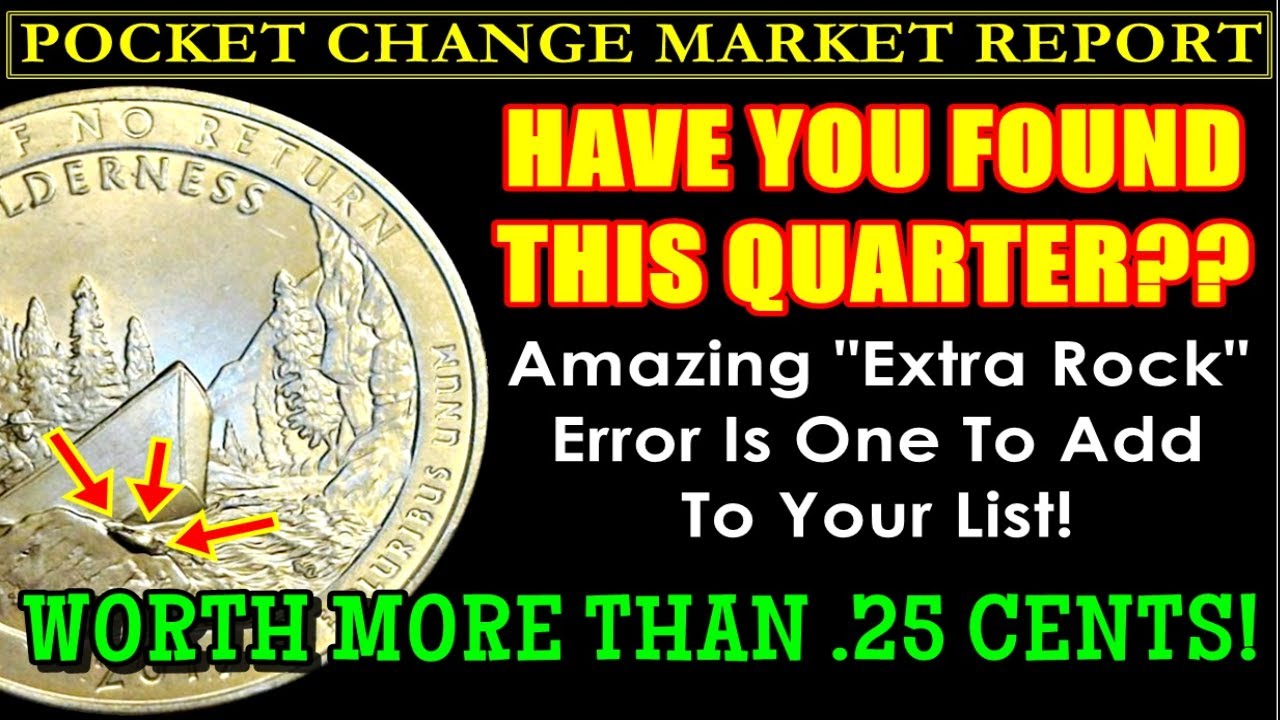 📈🚀DO YOU HAVE ONE? Surprise Found On 2019 Quarter! POCKET CHANGE MARKET REPORT