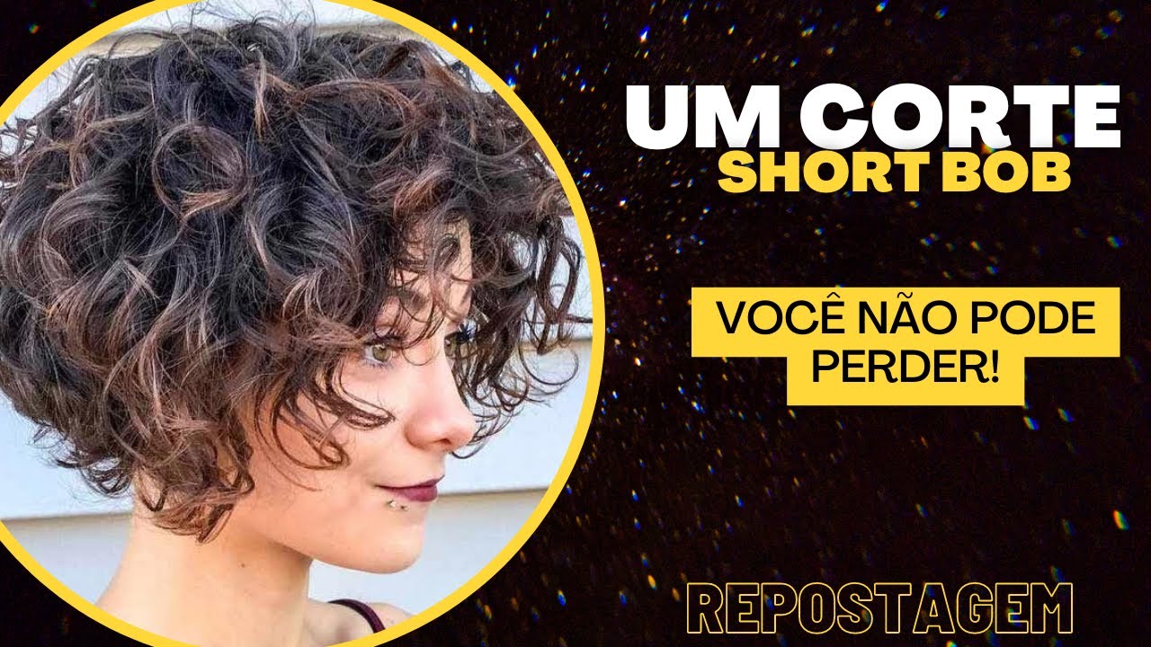Short bob em cabelo 2A