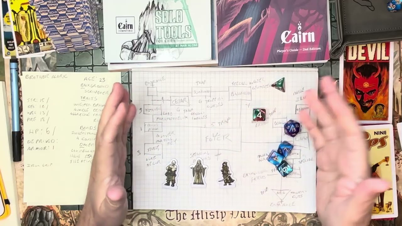Cairn 2e Solo Campaign Session Sixteen