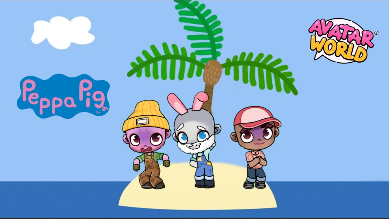 Peppa Pig in Avatar World | Desert Island | Pazu | Peppa New Episodes