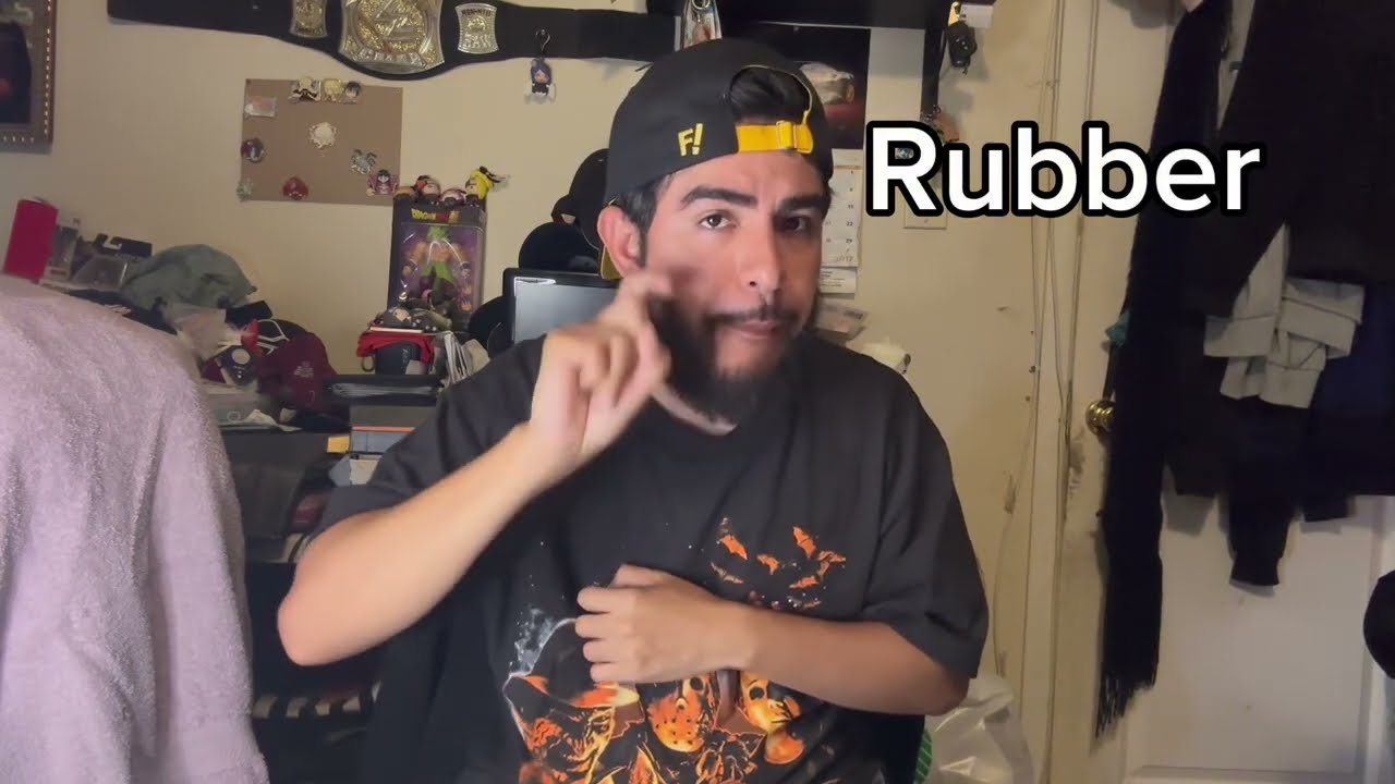 Rubber ASL(Sign Language) - Deaf