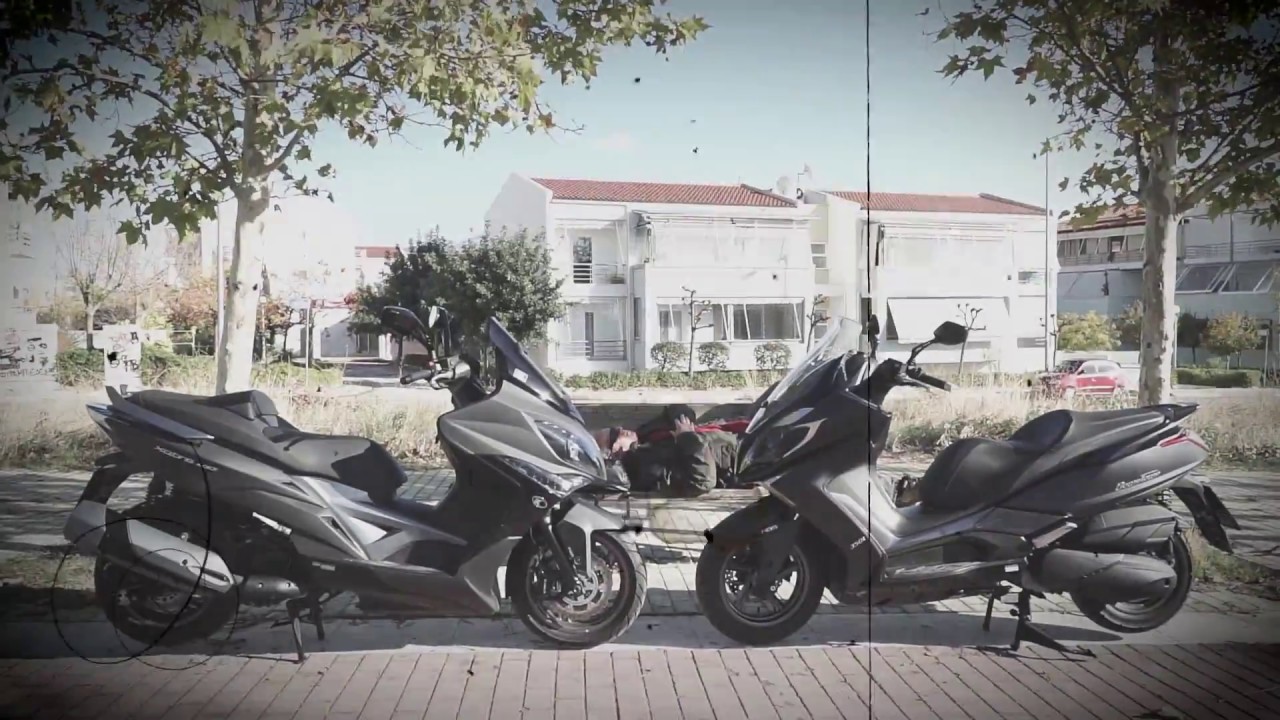 Kymco Xciting 400i vs Kymco Downtown 350i - Test Ride