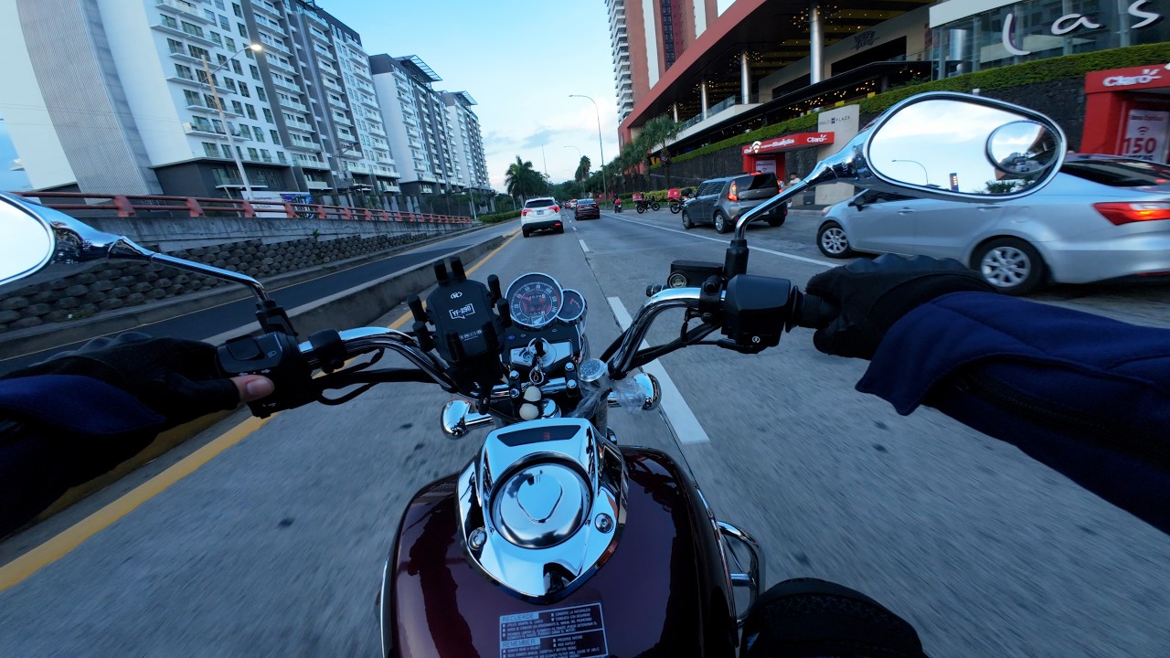 Recorrido Plan de la Laguna - Antiguo Cuscatlán | Honda Shadow 150 | El Salvador