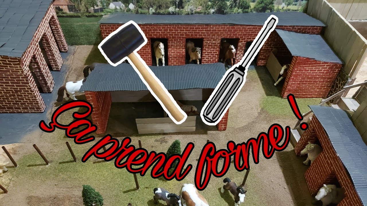 [VLOG] Je commence à construire mon nouveau Centre Equestre Schleich !