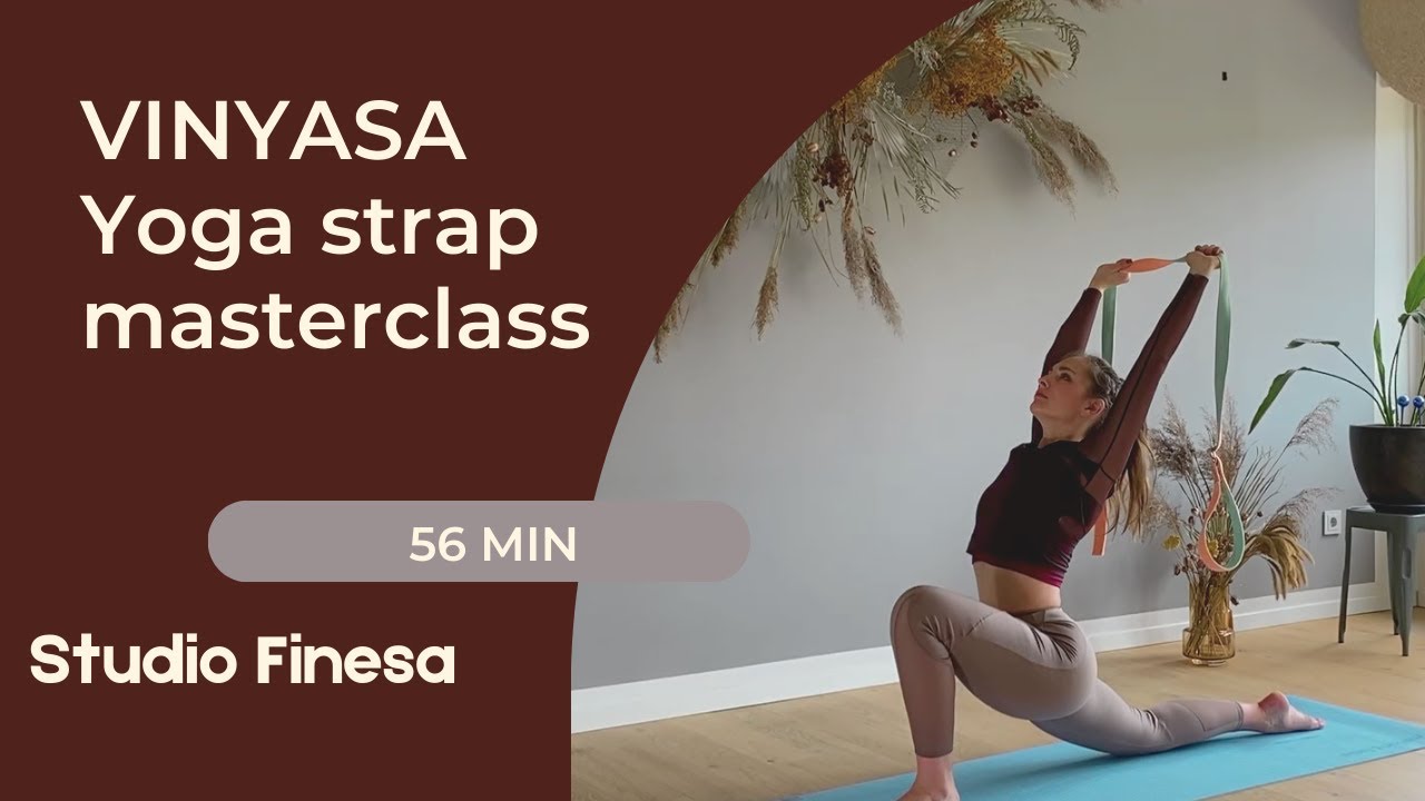 Vinyasa - Yoga strap masterclass #yoga #vinyasa #yogateacher