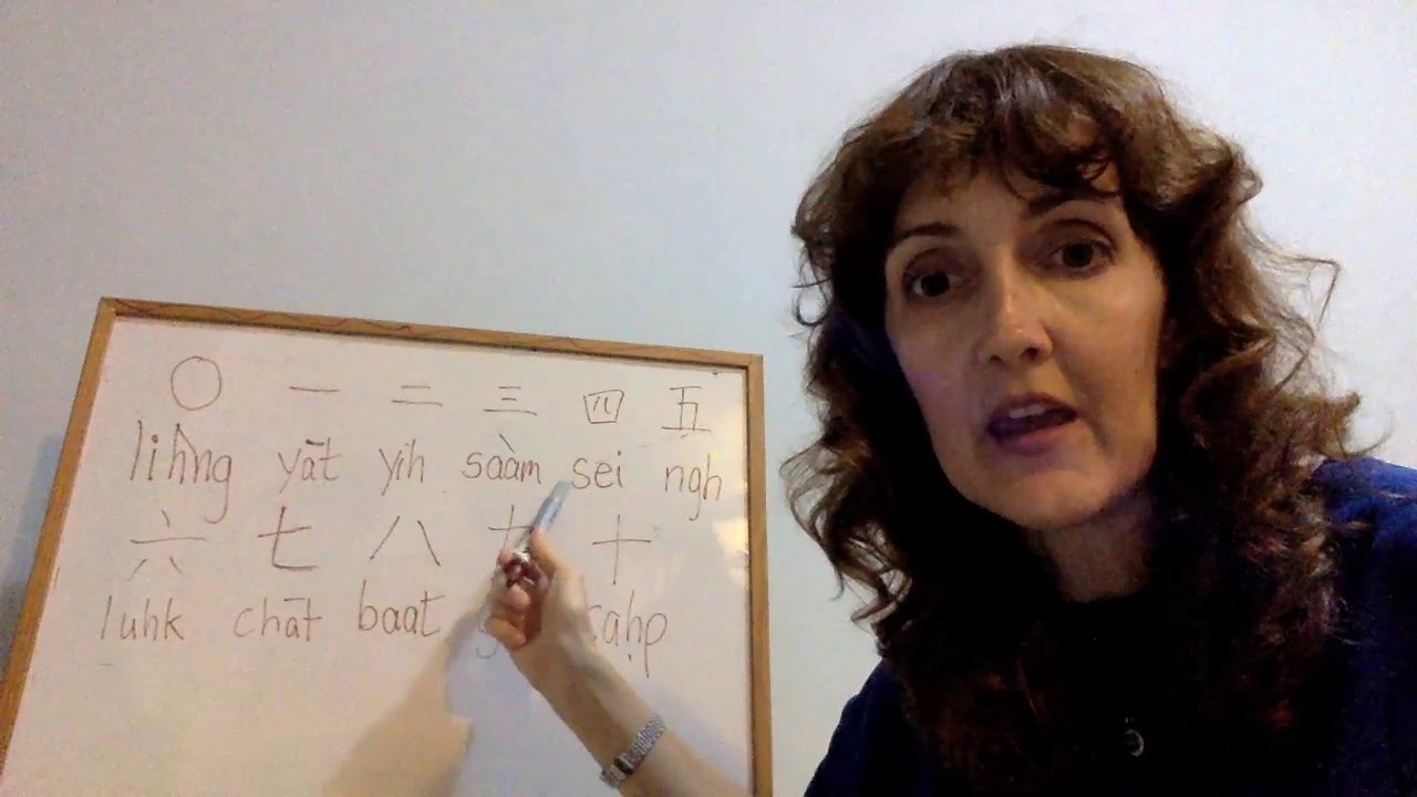 Learn Cantonese - numbers 0-10