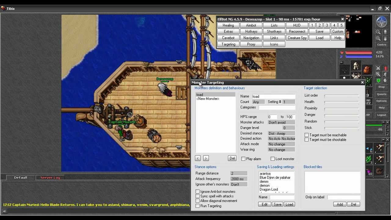 Como Usar ElfBot Para Tibia 8.60[Español][Bien Explicado]