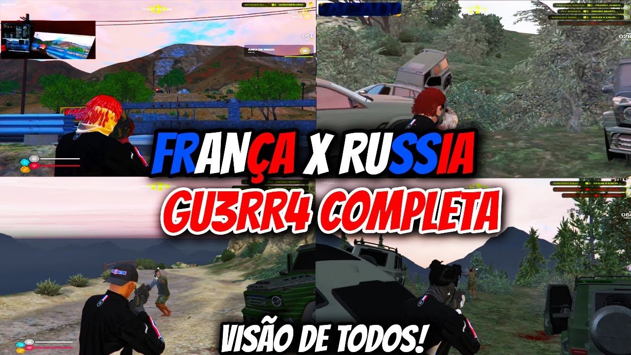 FRANÇA X RÚSSIA!! CONFRONTO COMPLETO