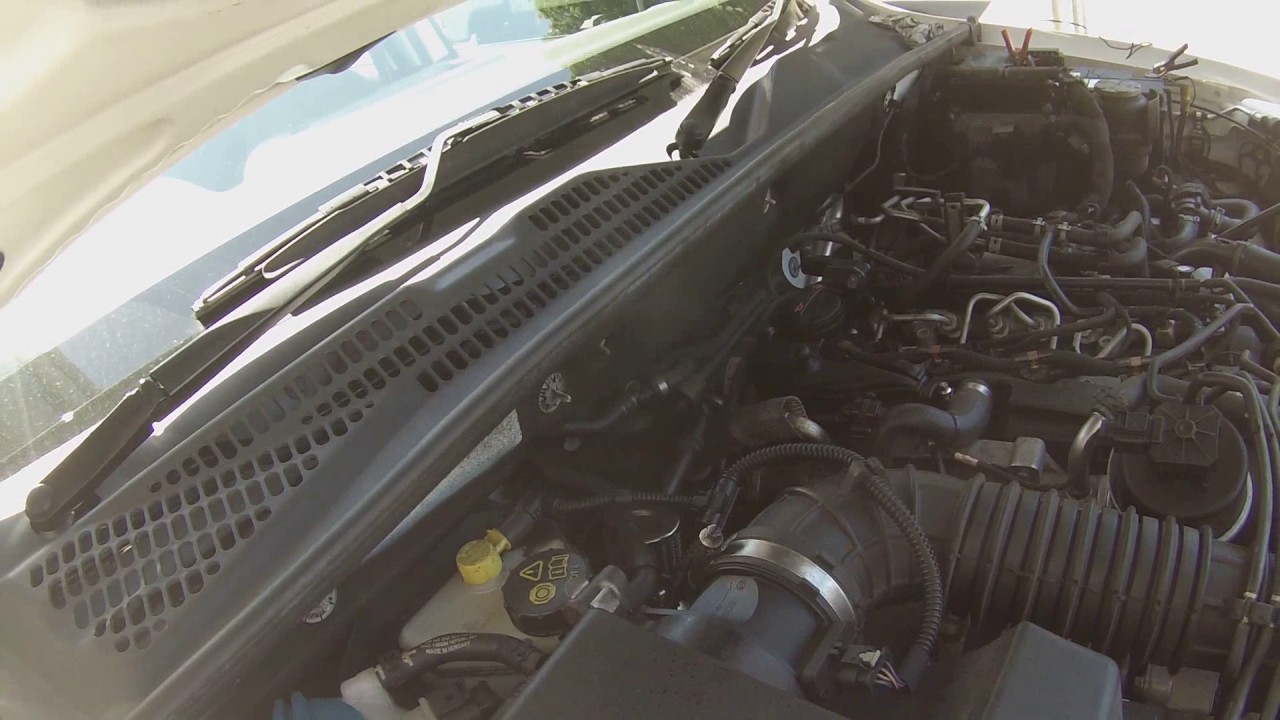 VW Amarok 2012 EGR blank off [wont work], Engine blow by