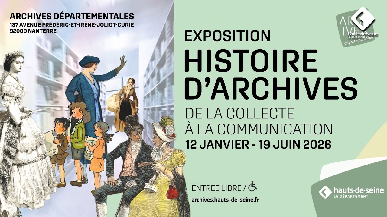 📚 Si les Archives départementales des Hauts‑de‑Seine vous ouvraient leurs secrets…