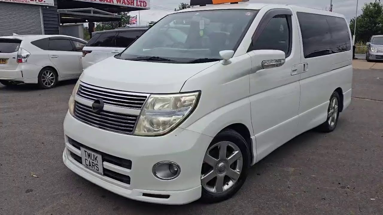 NISSAN ELGRAND 2.5 Petrol 2010(10) 8 Seats 5dr ULEZ Free (Fresh Import, Finance Available)