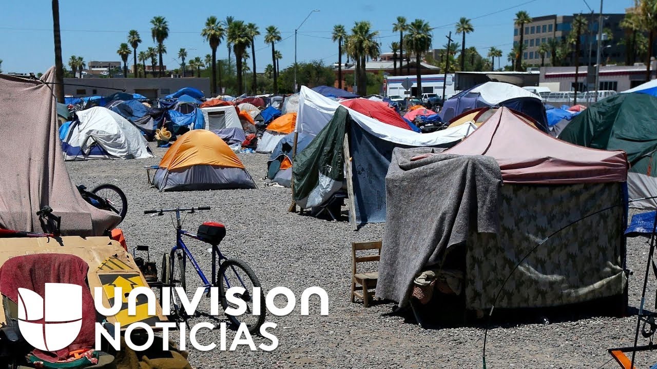 Precio de renta en Phoenix, Arizona, genera ola de desalojos y cientos tienen que vivir en la calle