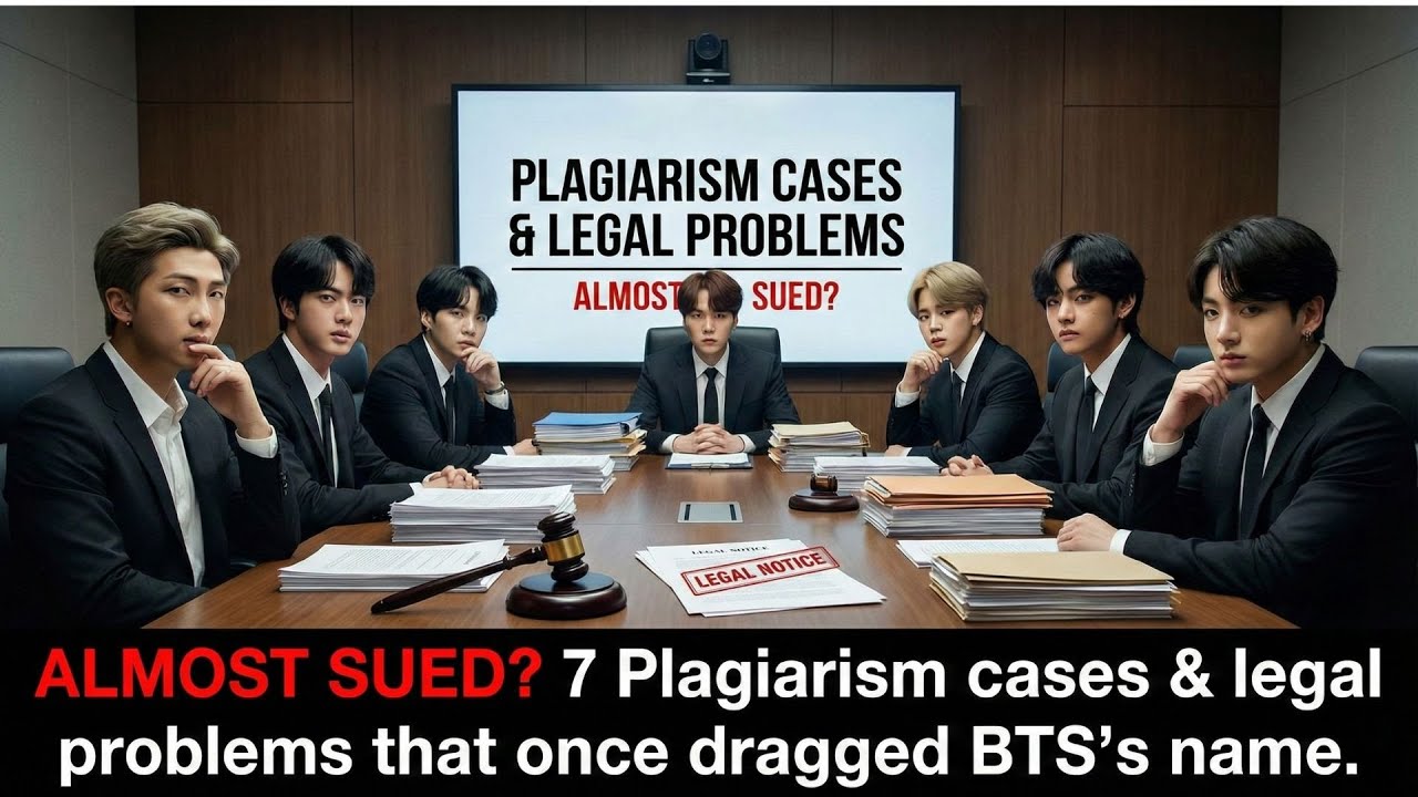 ALMOST SUED? 7 Plagiarism cases & legal problems that once dragged BTS's name.