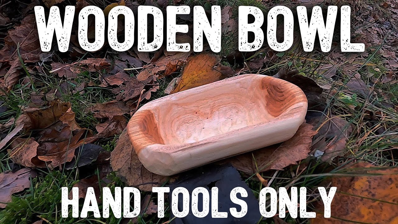 Carve a Bowl - Simple Woodworking Project