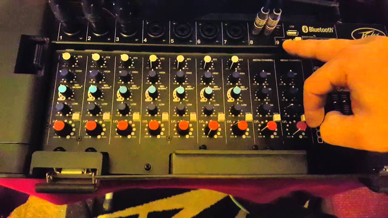 Peavey Escort6000 System Tutorial, Peavey Escort 6000 system used as a karaoke system