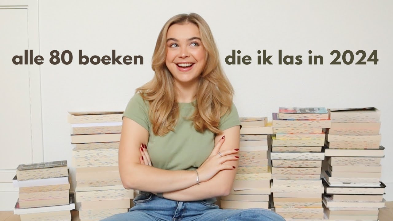 alle 80 boeken die ik heb gelezen in 2024!