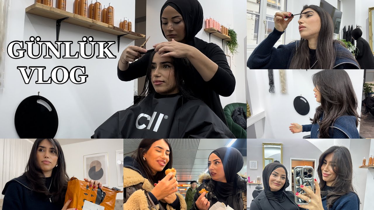 SAÇ MANKENİ OLDUM🤩PROFESYONEL ÇEKİM YAPILDI, TRENDYOL KARGOMU AÇALIM, GÖRÜMCEMİN İŞ YERİ - VLOG