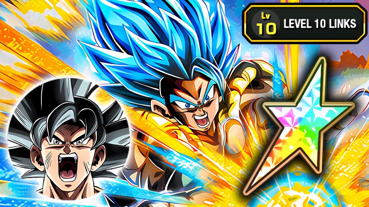 PHY LR GOGETA BLUE ON LR UI GOKU + SSBE VEGETA TEAM! Dragon Ball Z Dokkan Battle