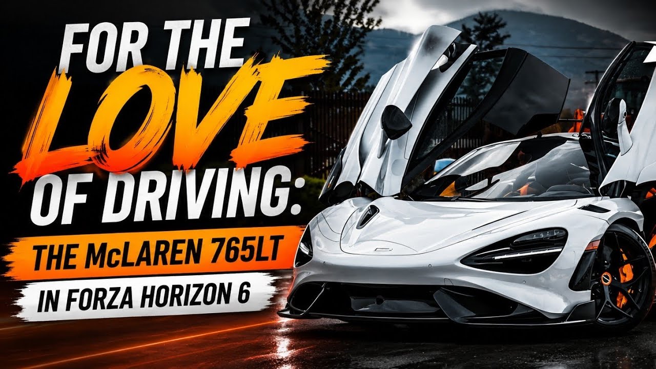 1300 Horsepower McLaren 765LT Dream Drive !! ANTI LAG MONSTER in  Forza Horizon 6