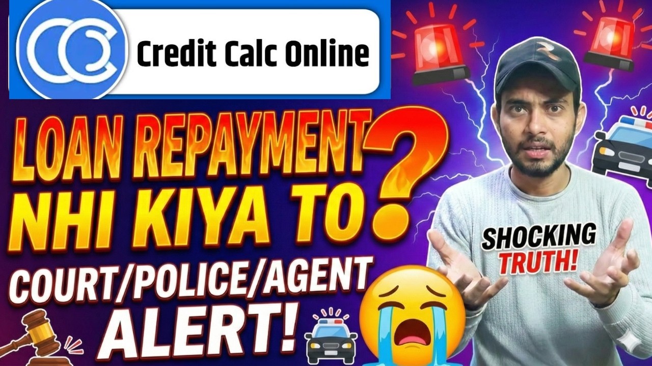 Credit Calc Online Loan Repayment Nhi kiya to? | Credit Calc Online Loan Real or Fake