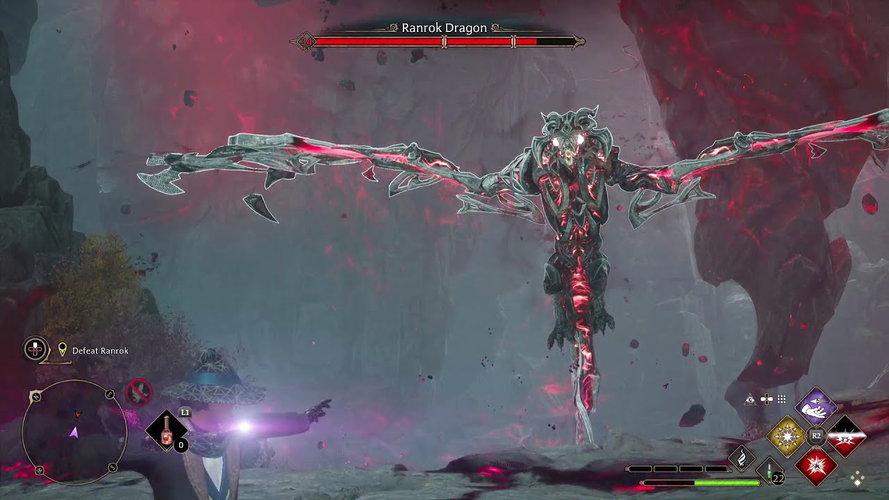 Hogwarts Legacy - Defeat Ranrok Dragon