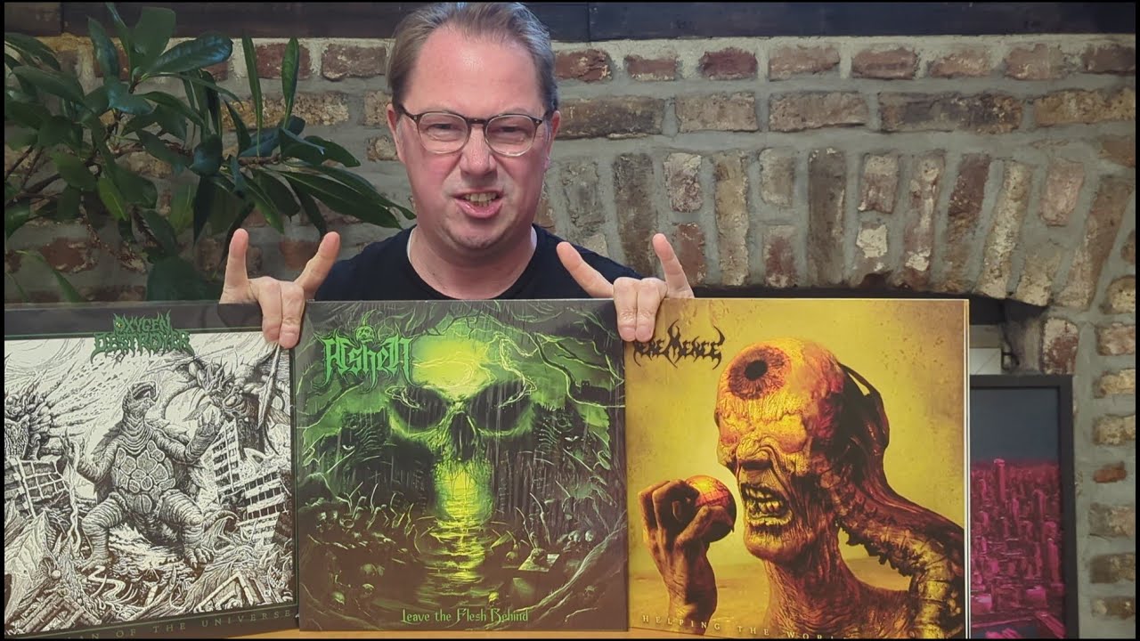 Redefining Darkness Records Label Platten, Ashen, Oxygen Destroyer, Tombs, Vehemence, Vicious Blade