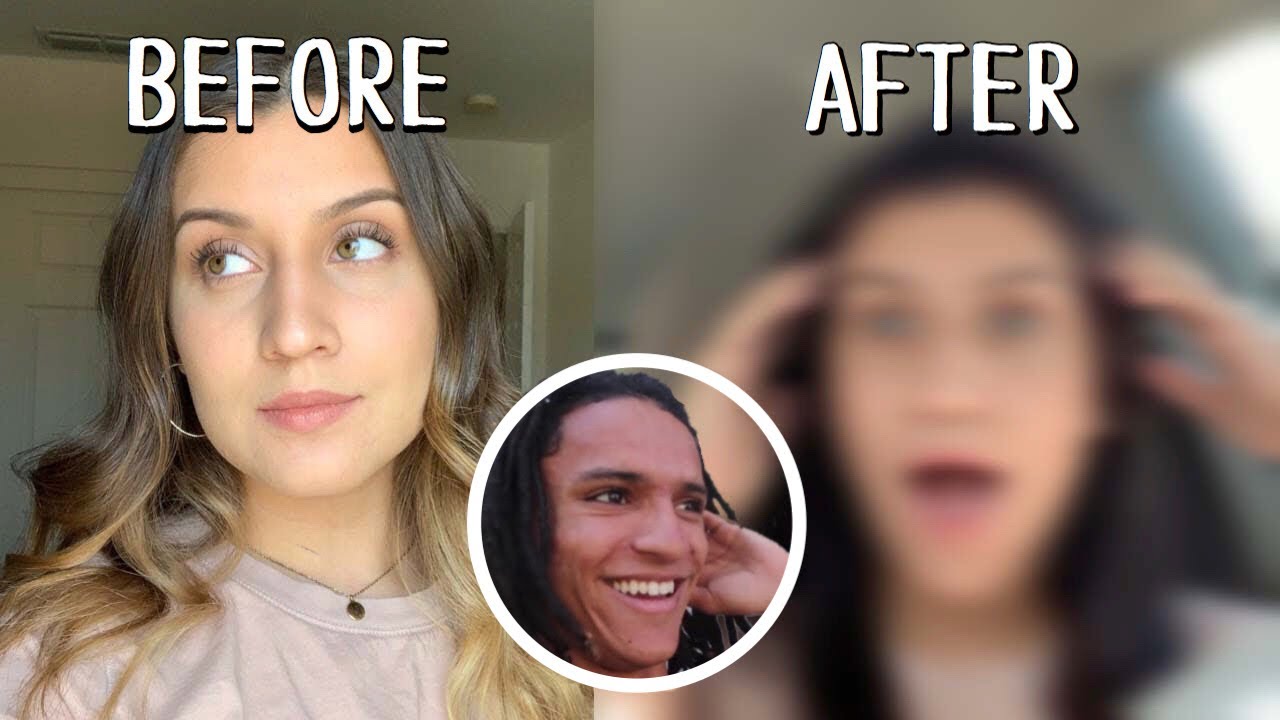 EXTREME HAIR TRANSFORMATION *surprising my boyfriend*