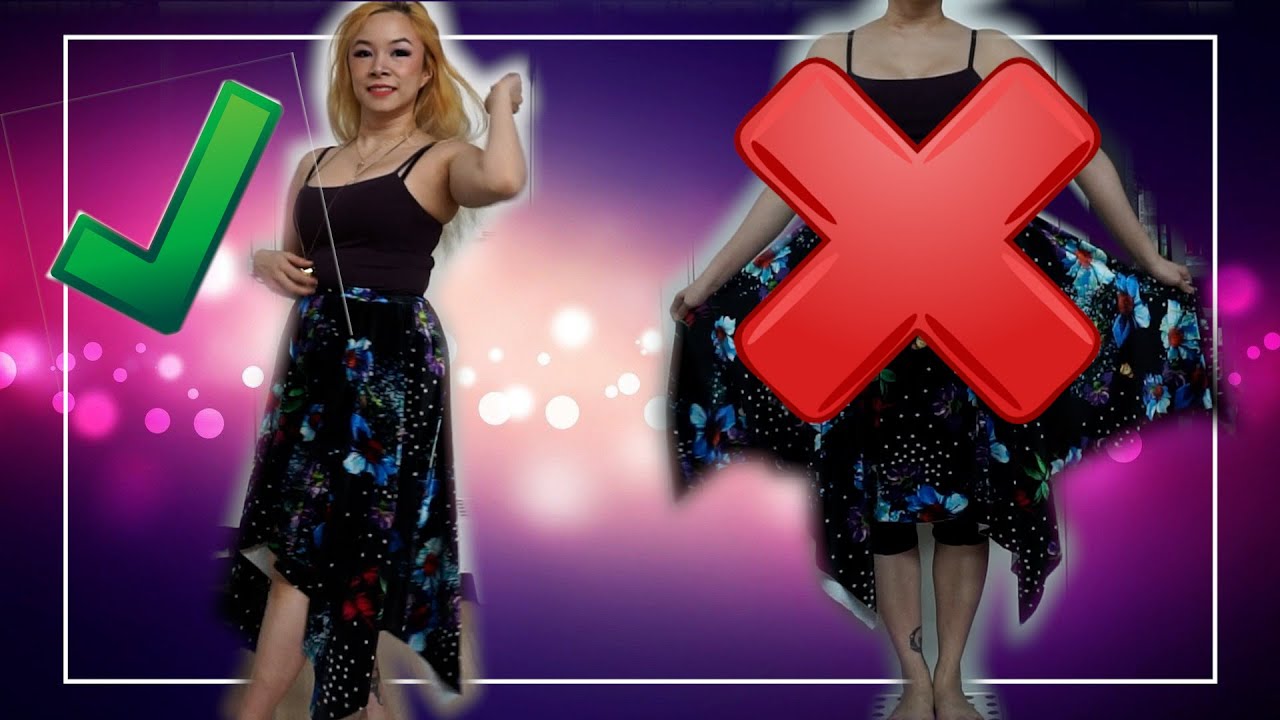 Как сшить юбку из платка своими руками | И один из способов, как этого делать не следует.