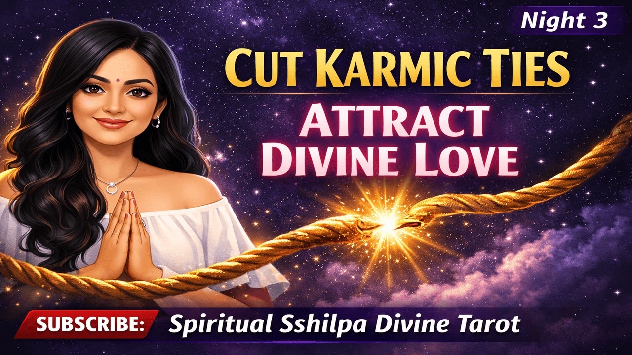 CUT KARMIC TIES WHILE U SLEEP💔✨ Day 3/21 Days | Release Ex Energy & Attract Divine Love #cordcutting