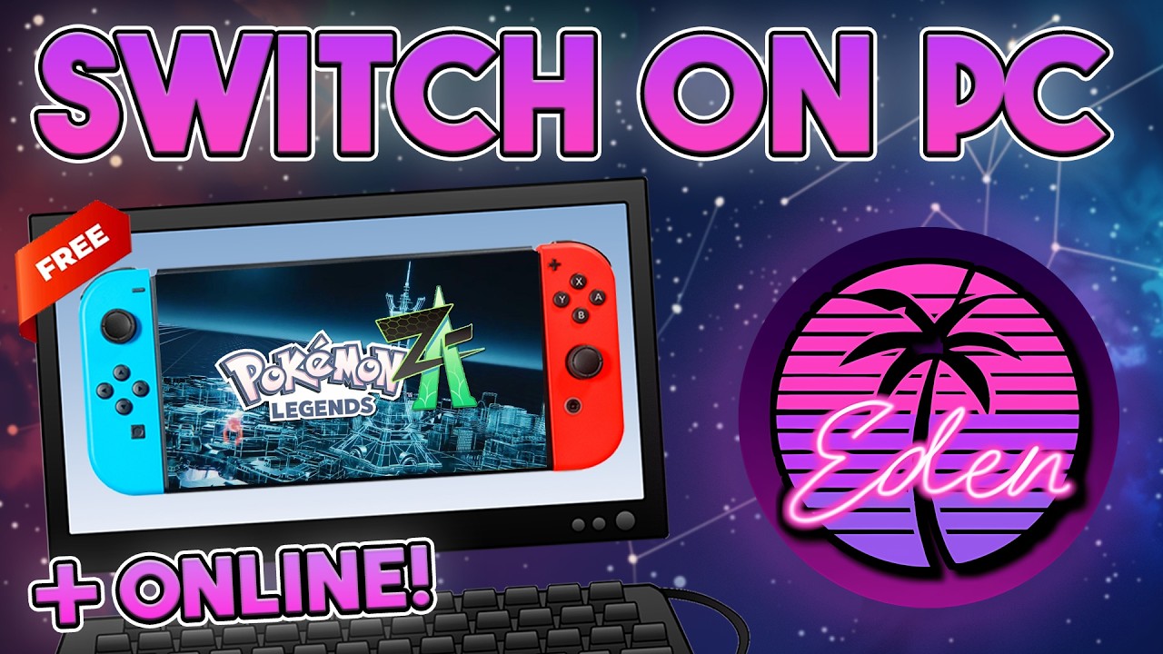 ПОЛНОЕ руководство по игре Switch Games на ПК + моды и онлайн! (Eden Emu)