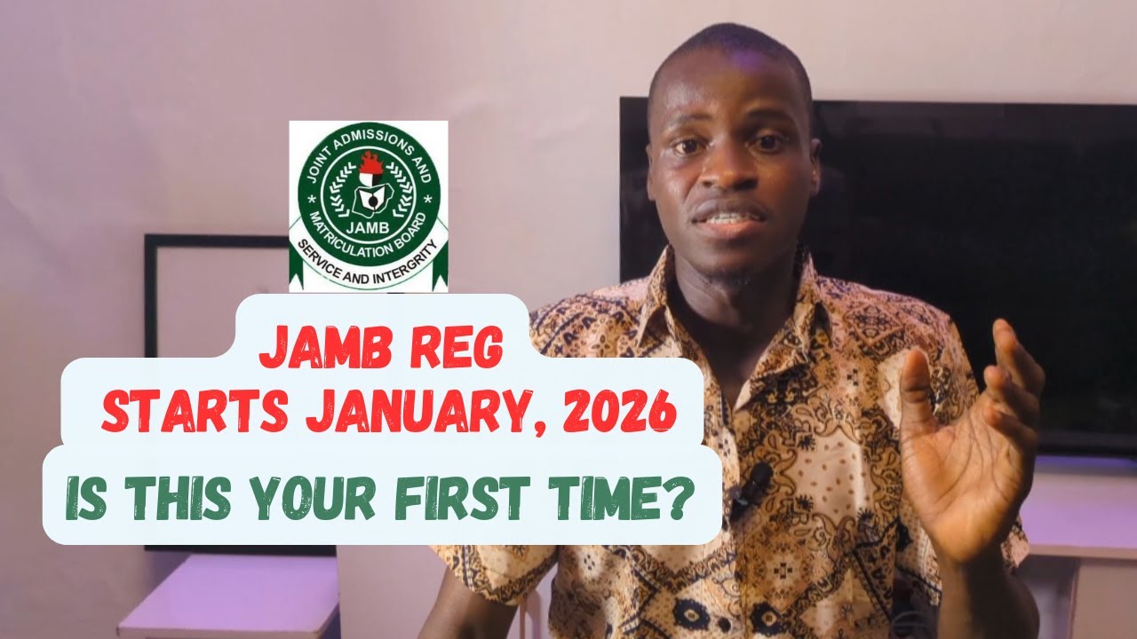 JAMB 2026: Не регистрируйтесь, пока не узнаете эти данные