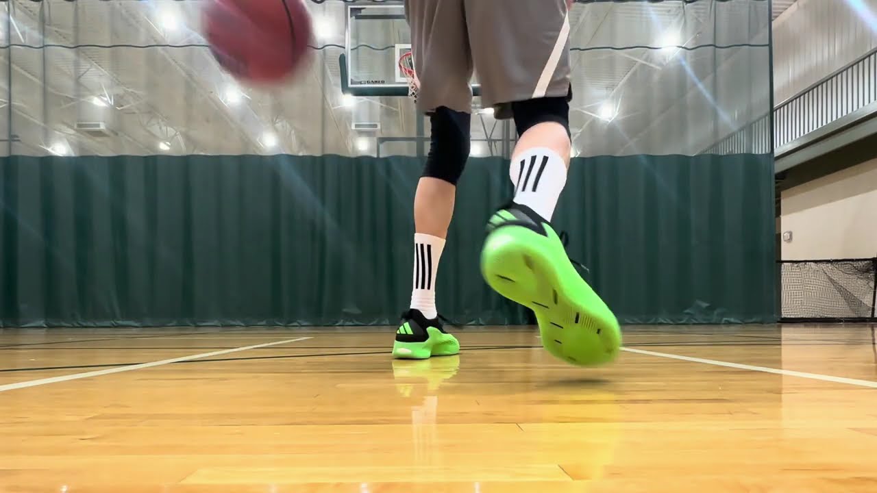 6:00 AM HOOPING in AE 1 LOW LUCID LIME ANTHONY EDWARDS ADIDAS BASKETBALL!