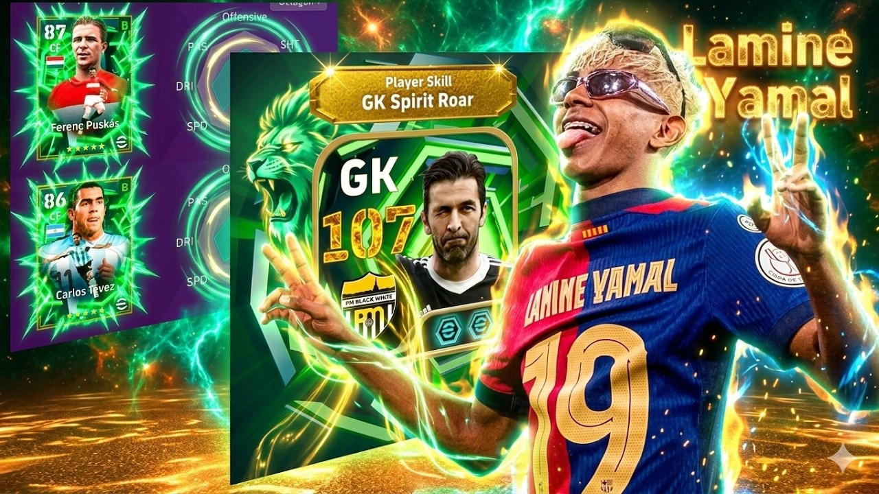 ATENÇÃO CHEGOU OS FAN CHOICE ÉPICOS DO YAMAL NO EFOOTBALL 26 MOBILE🔥