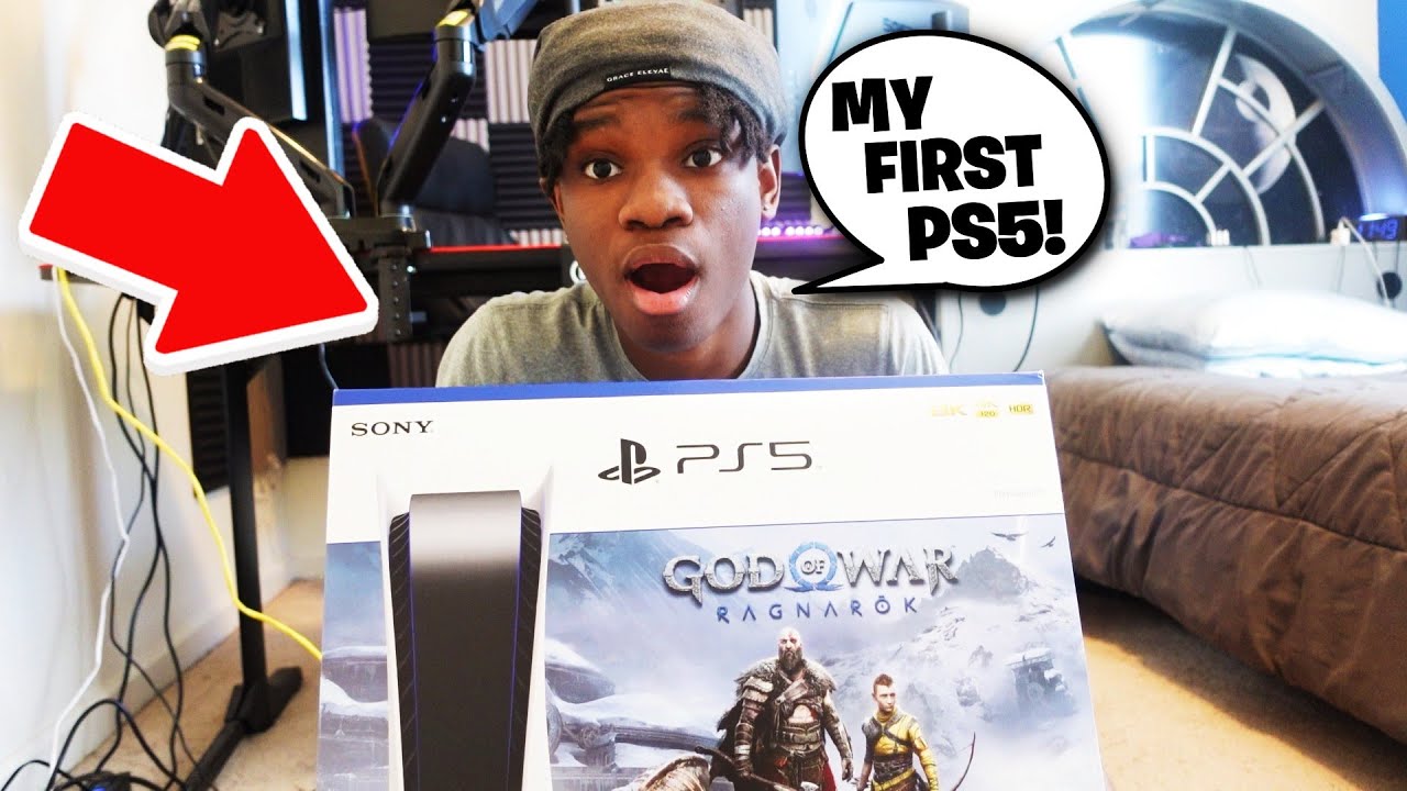 Я получил свою первую консоль! | Распаковка и настройка PS5. Тур по игре. Версия 3