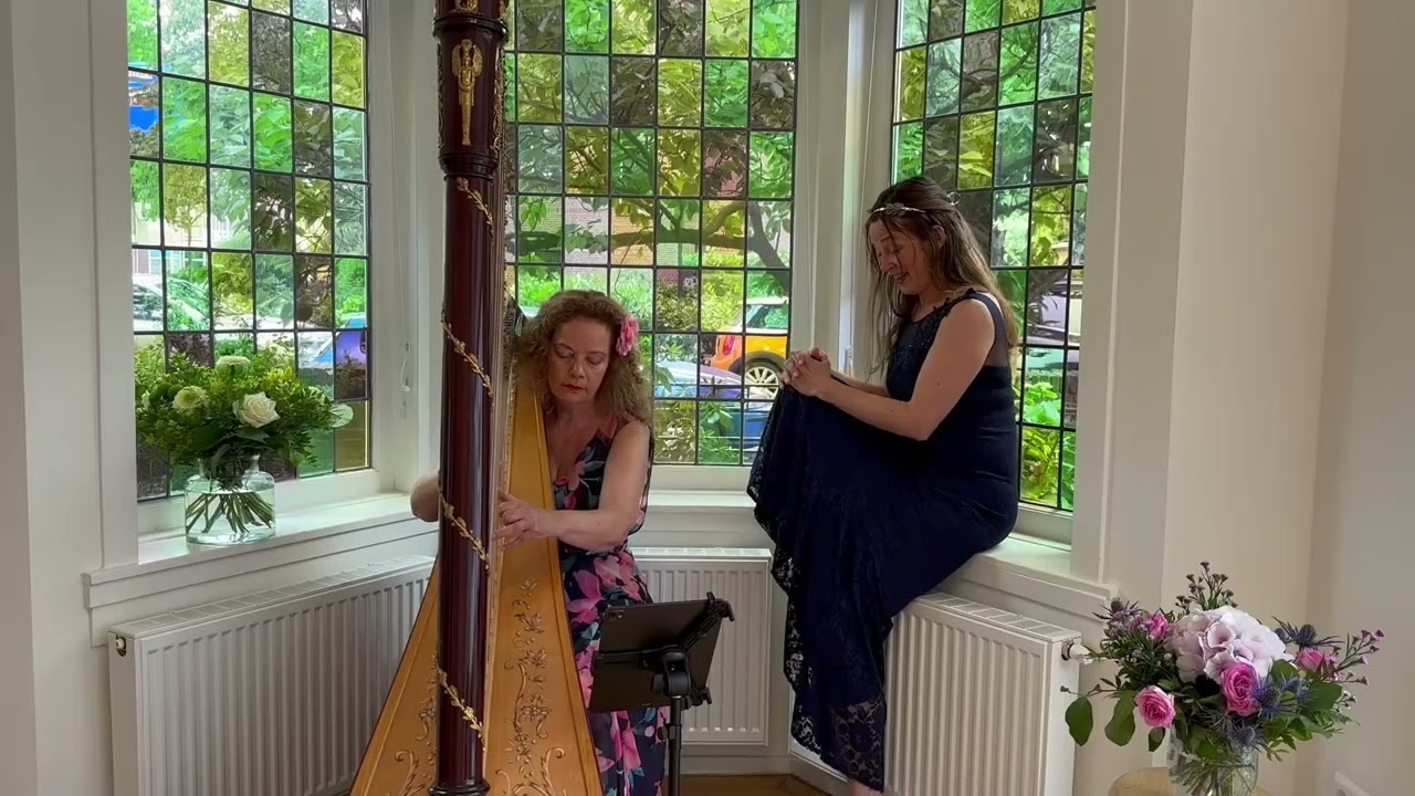 Händel. G.F. - Lascia ch'io pianga (excerpt) from the opera Rinaldo, for soprano and harp