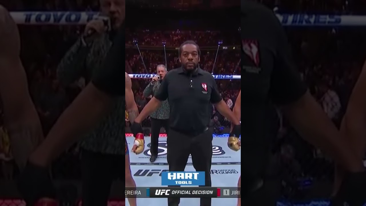 Winner by TKO and still the undisputed UFC light heavyweight champion of the world Alex PoetIt