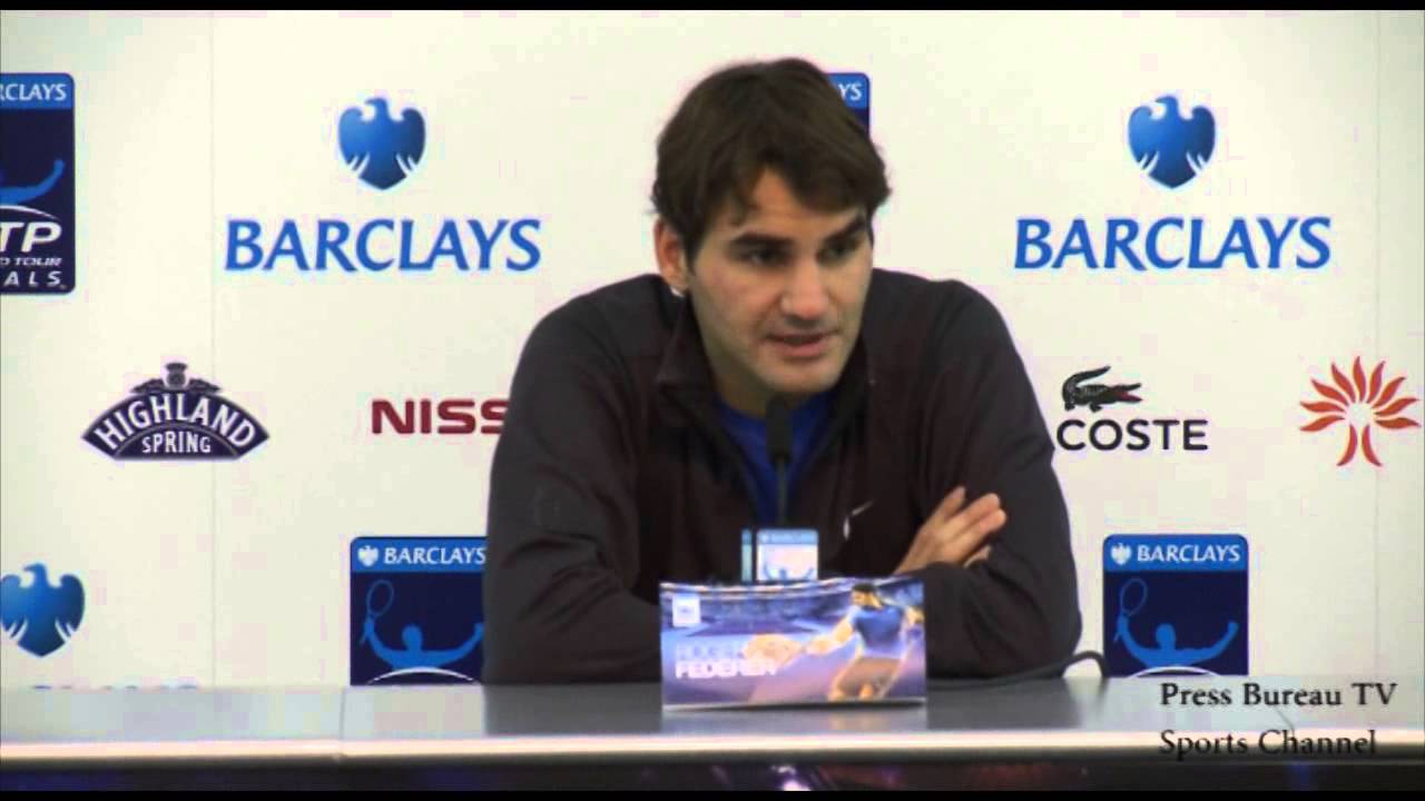 Roger Federer vs Novak Djokovic - Federer press conference