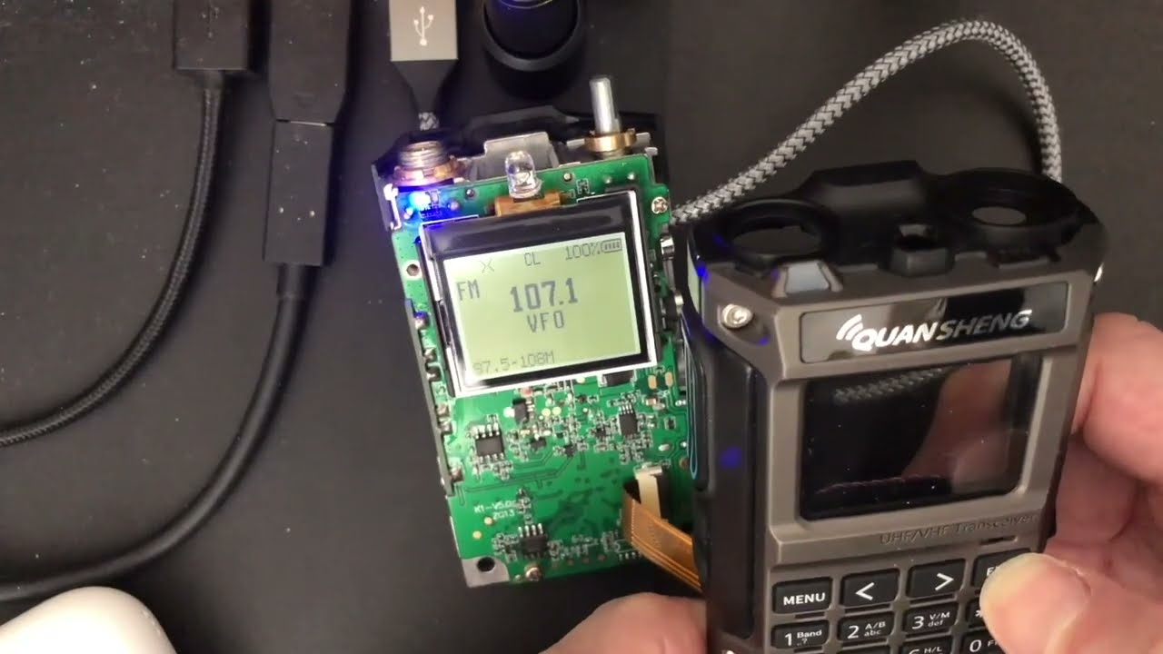 Nouveau firmware F4HWN v4.3 pour les Quansheng UV-K5 V1, UV-K5 V3 et UV-K1