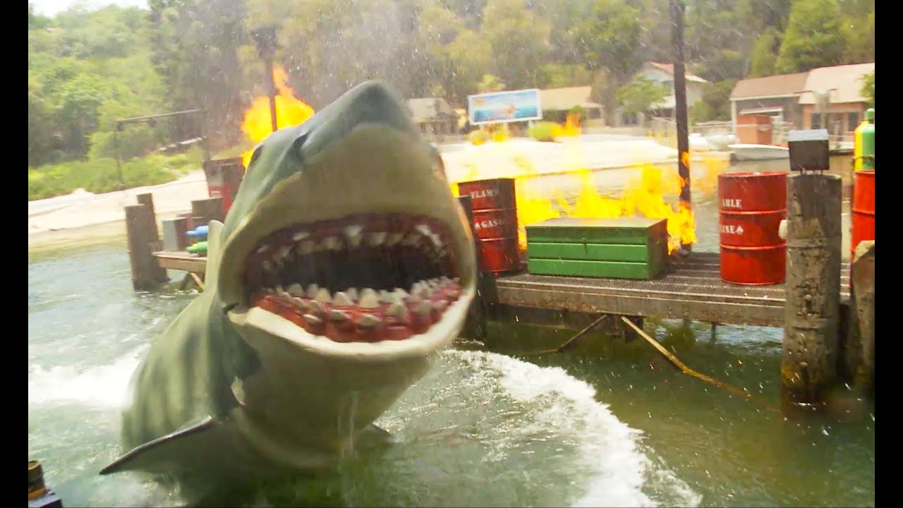 JAWS!  Full Ride (HD POV) Universal Studios