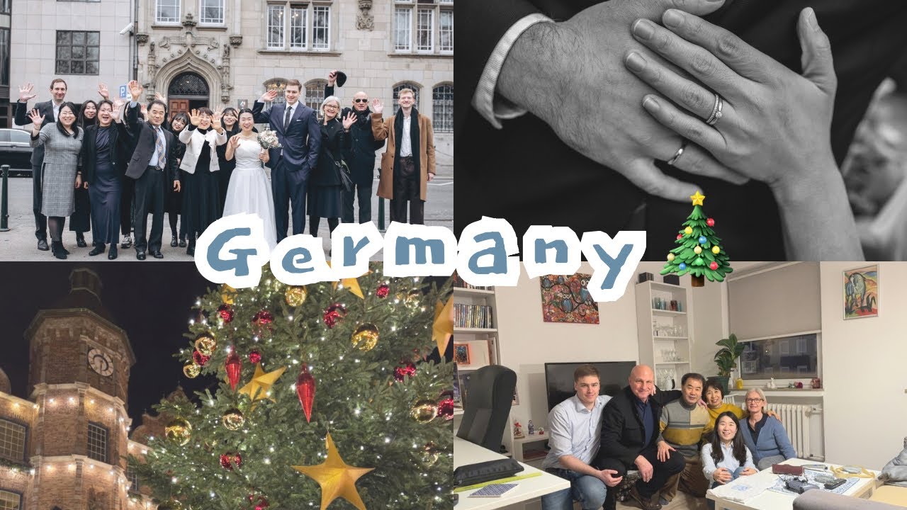 🦭독일 남편과 결혼 후 첫 신혼 일상 🇩🇪🇰🇷 | 양가 가족 크리스마스 & 새해 불꽃놀이